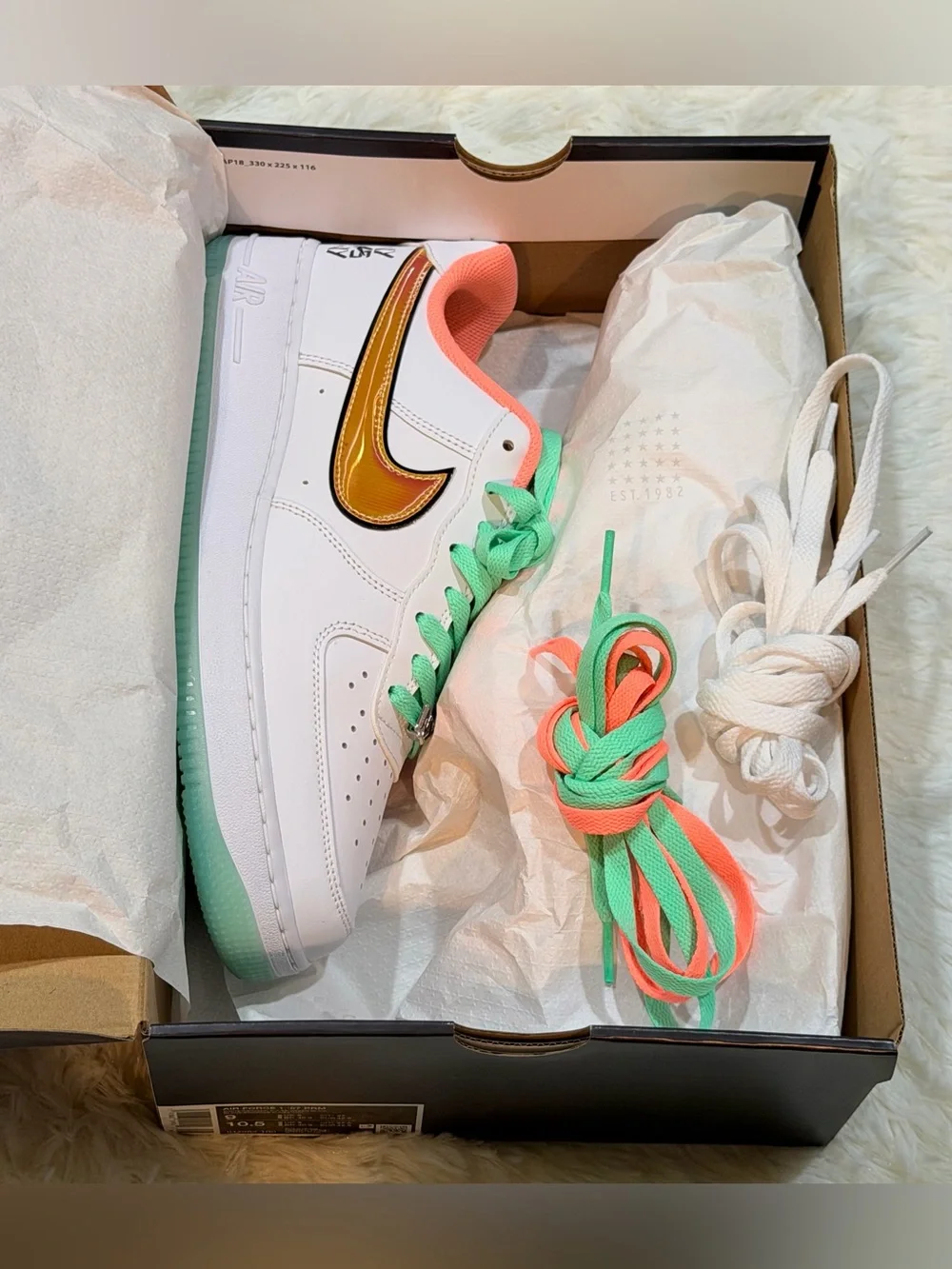 Men’s Nike Air Force 1 Low NY vs. NY 2025 - Size 9 - IH4962-100